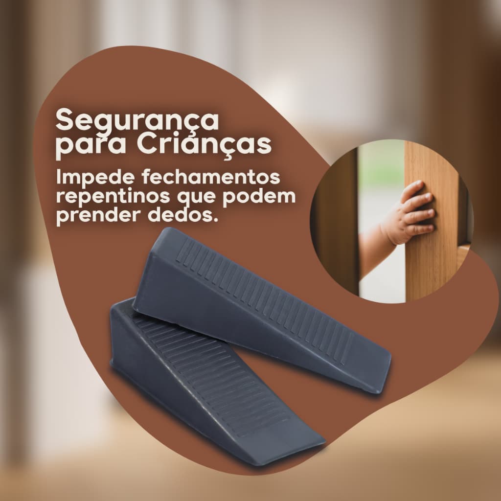 APARADOR DE PORTA PRETO - 6 PÇS