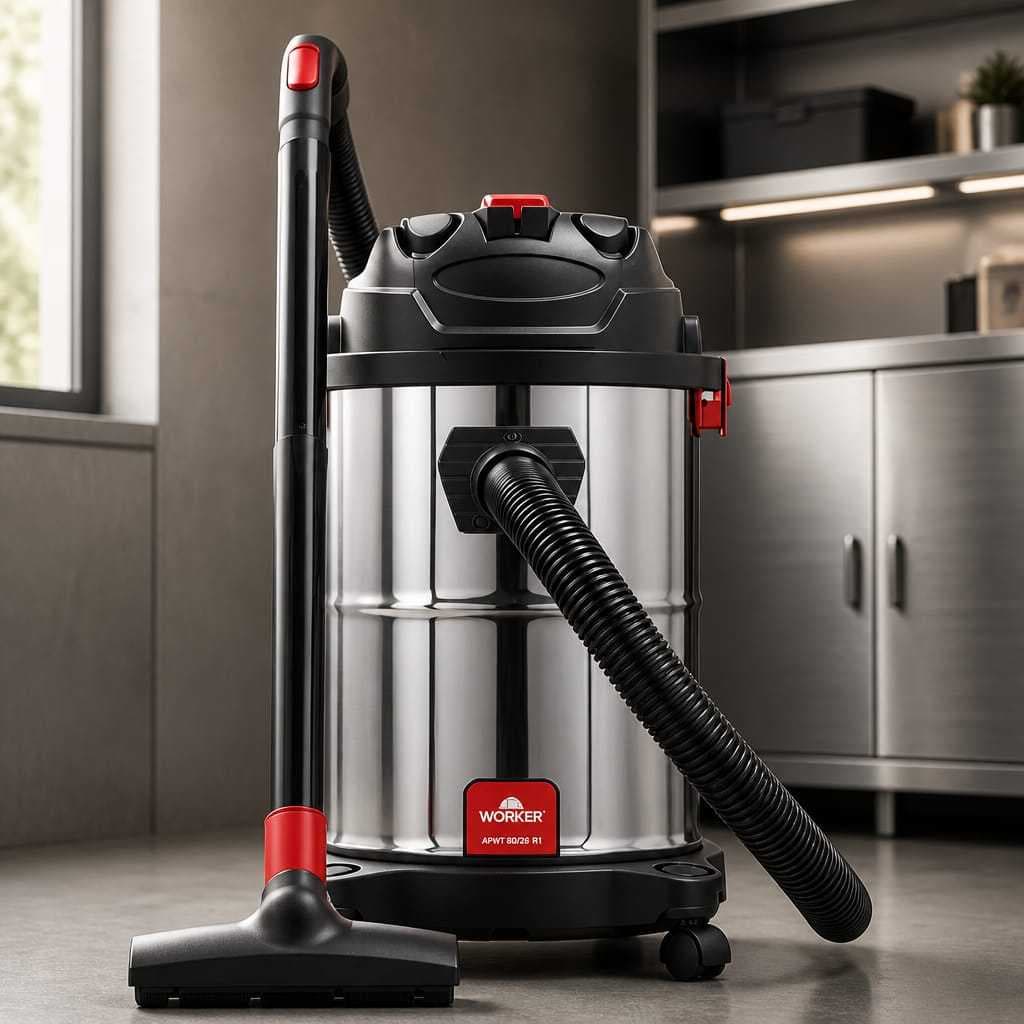 Aspirador de Pó e Água 1400w Reservatório Inox 15 Litros Worker 127V