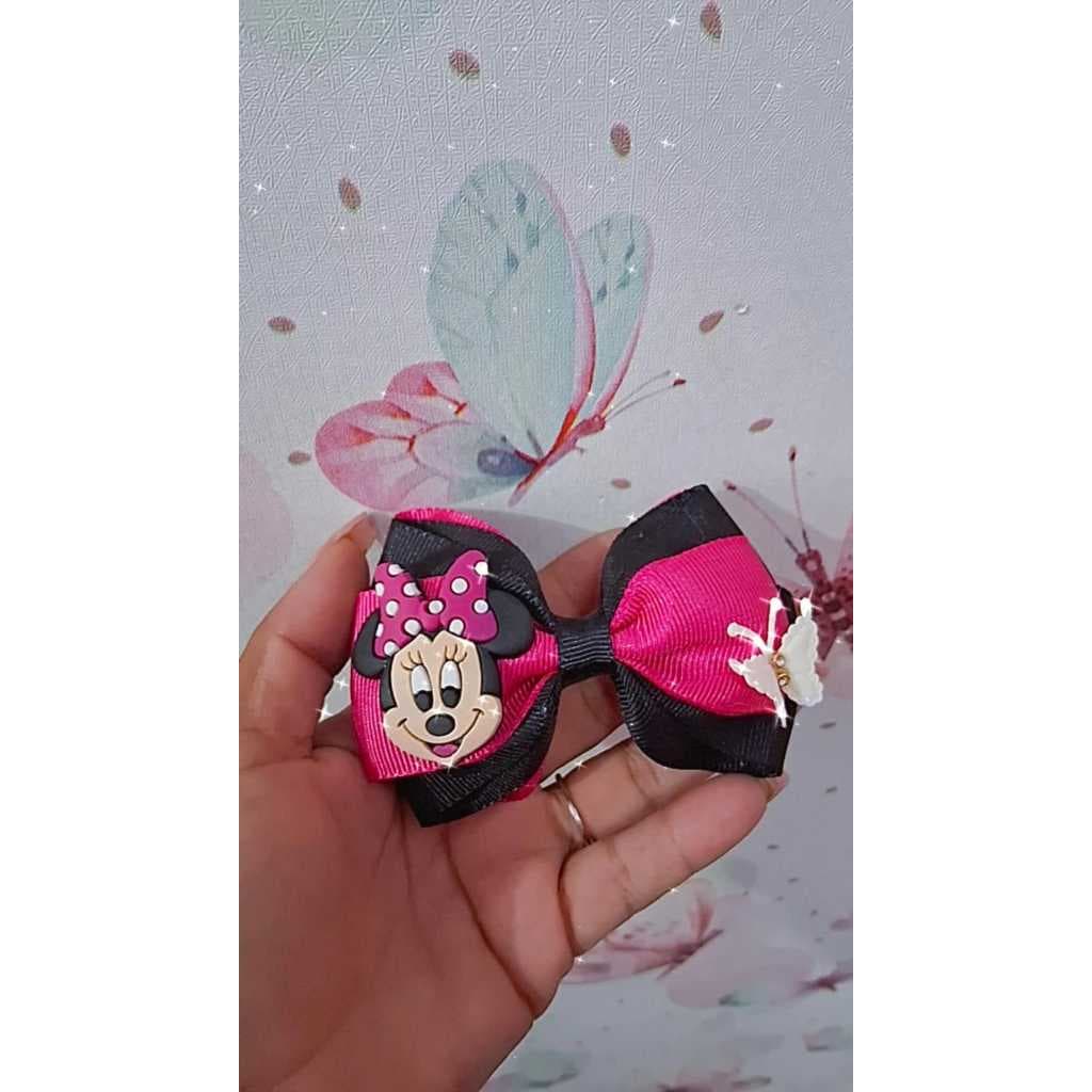 Laço Stitch Angel, acessório de cabelo infantil, laço personalizado, laço boiadeira