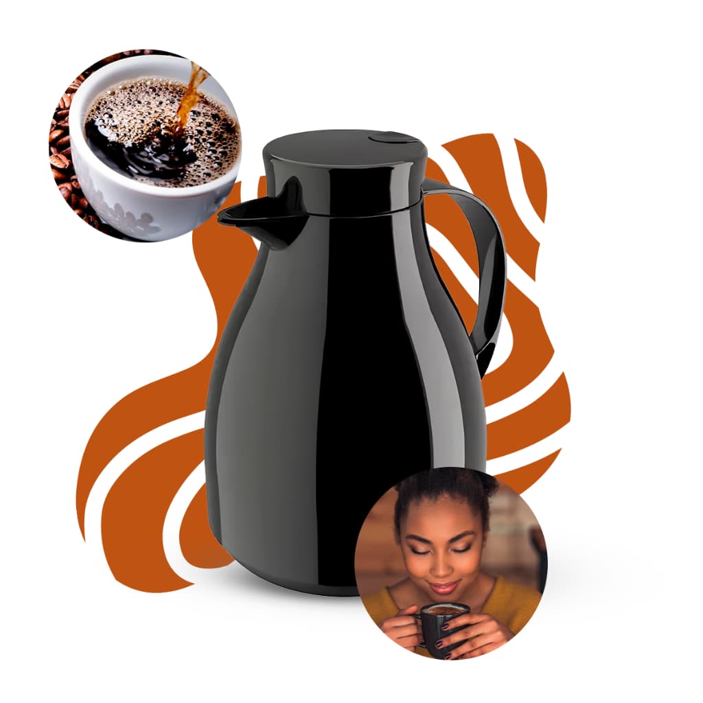 Garrafa Térmica Bule Gatilho Café Água Cha Chimarrao 500ml