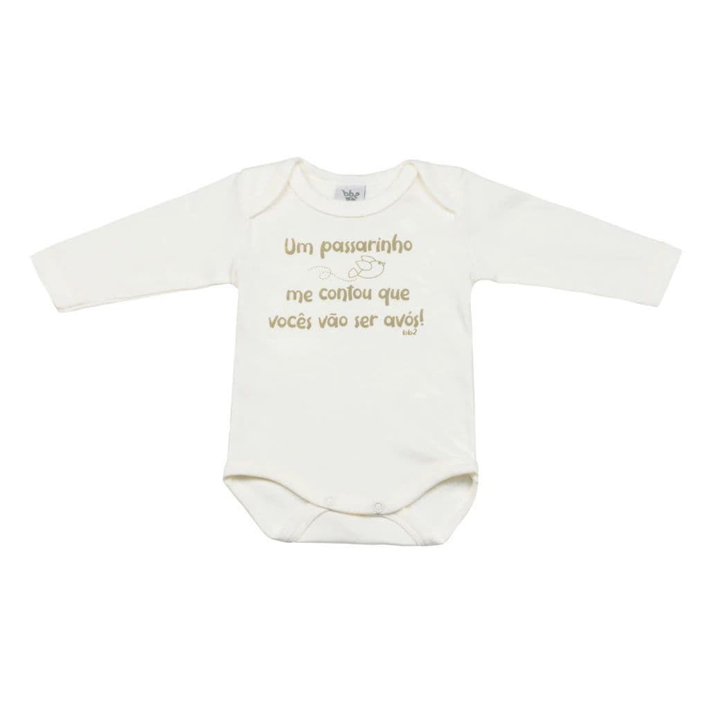 Body de Frase manga longa