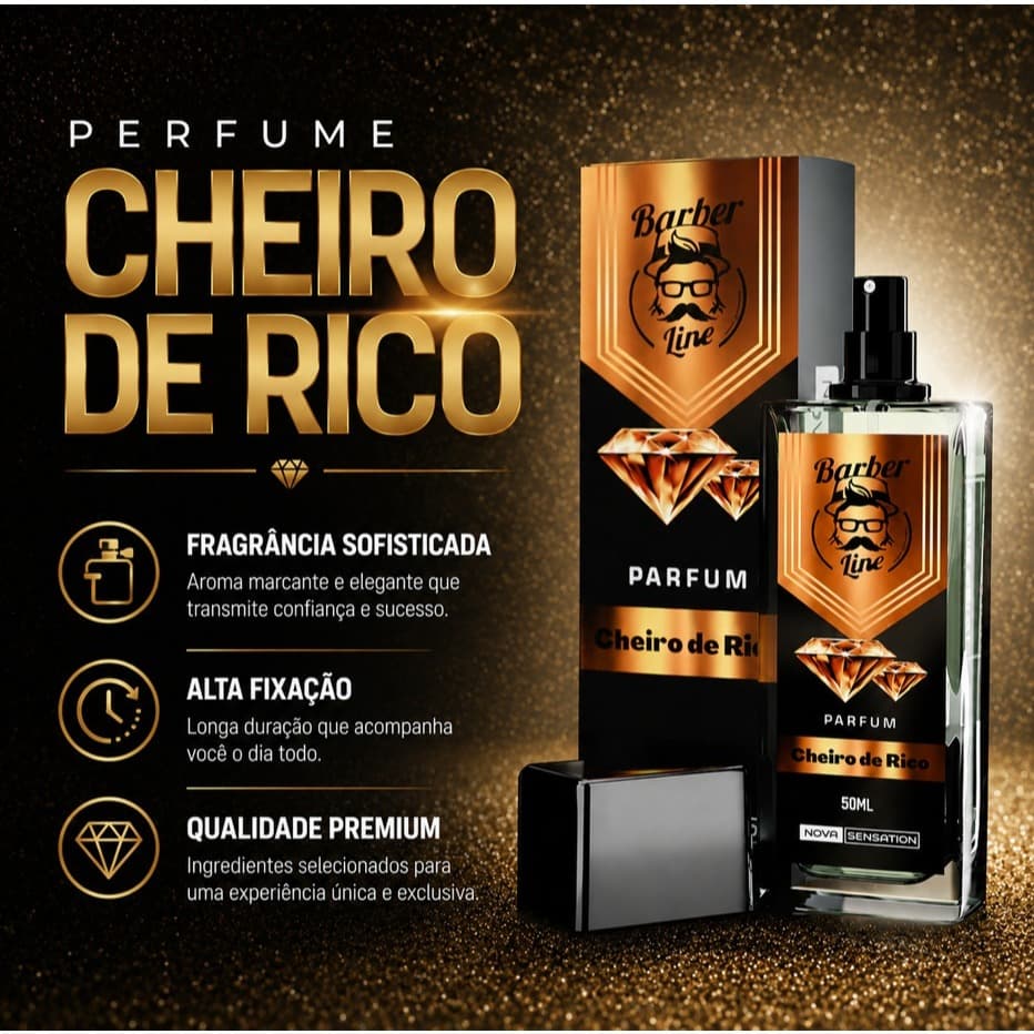 Perfume Cheiro De Rico Amadeirado Especiado