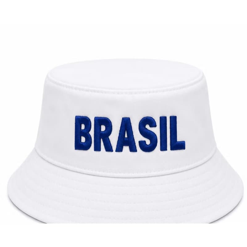 Chapeu Bucket Brasil chapéu moda praia