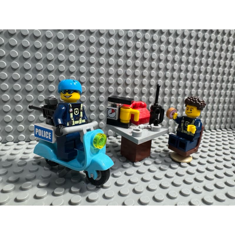 Lego City MOC Delgacia de Polícia 37 peças novas Lego original
