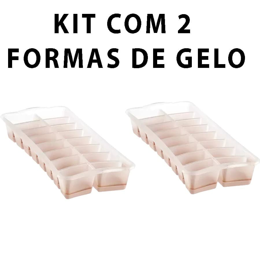 Forma de Gelo Flexivel Plástico Sanremo