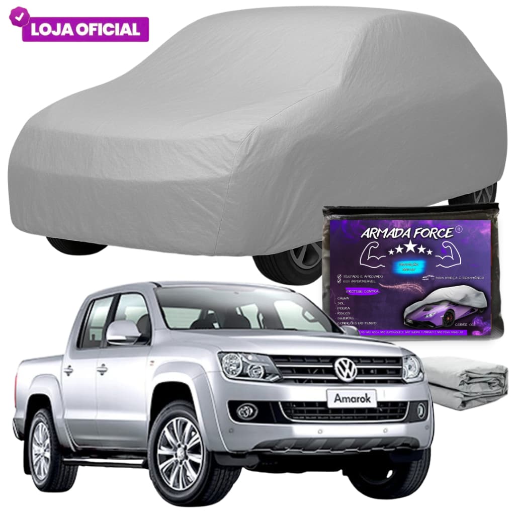 Capa Cobrir Caminhonetes L200, Amarok, Ranger, Ram 1500, D20, Hilux, F150, Dakota, Frontier, S10