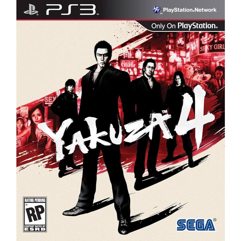 Jogo Yakuza 4 PlayStation 3 Original Americano – PS3