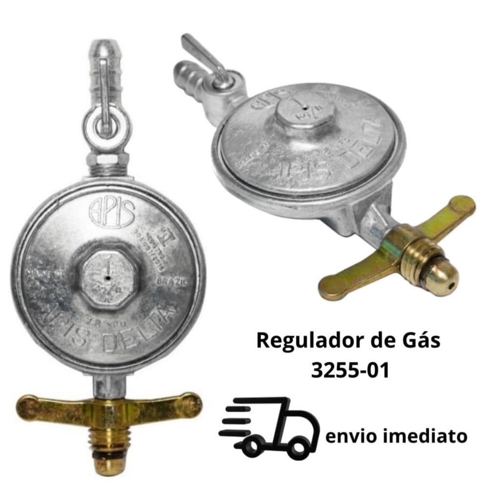 Registro Regulador de Gás 13kg Apis Delta Inmetro Botijão GLP Certificado Inmetro