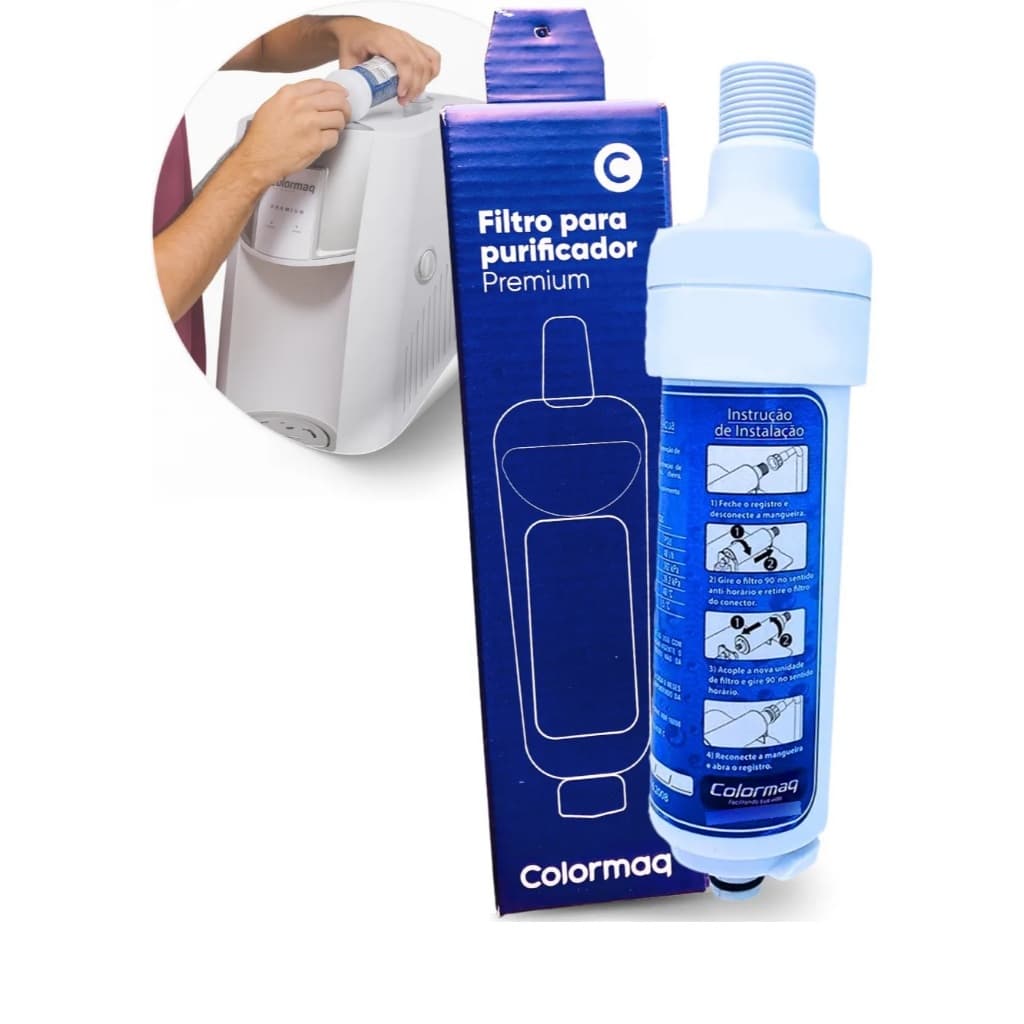 Refil Filtro Para Purificador de Água Colormaq Original