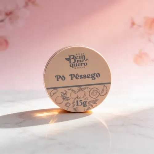 Pó Solto Pêssego – Bem Me Quero Makeup