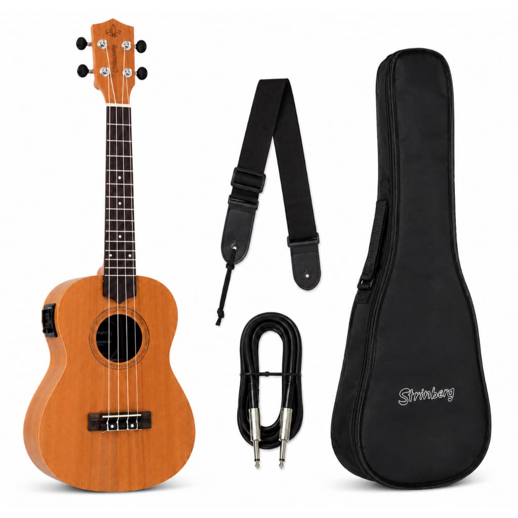 Ukulele Strinberg Uk06te Mgs Eletrico Tenor C/ Capa Afinador