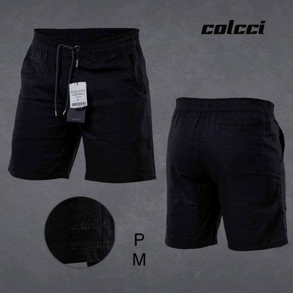 Bermuda Masculina Linho Colcci Estilo Praia Premium
