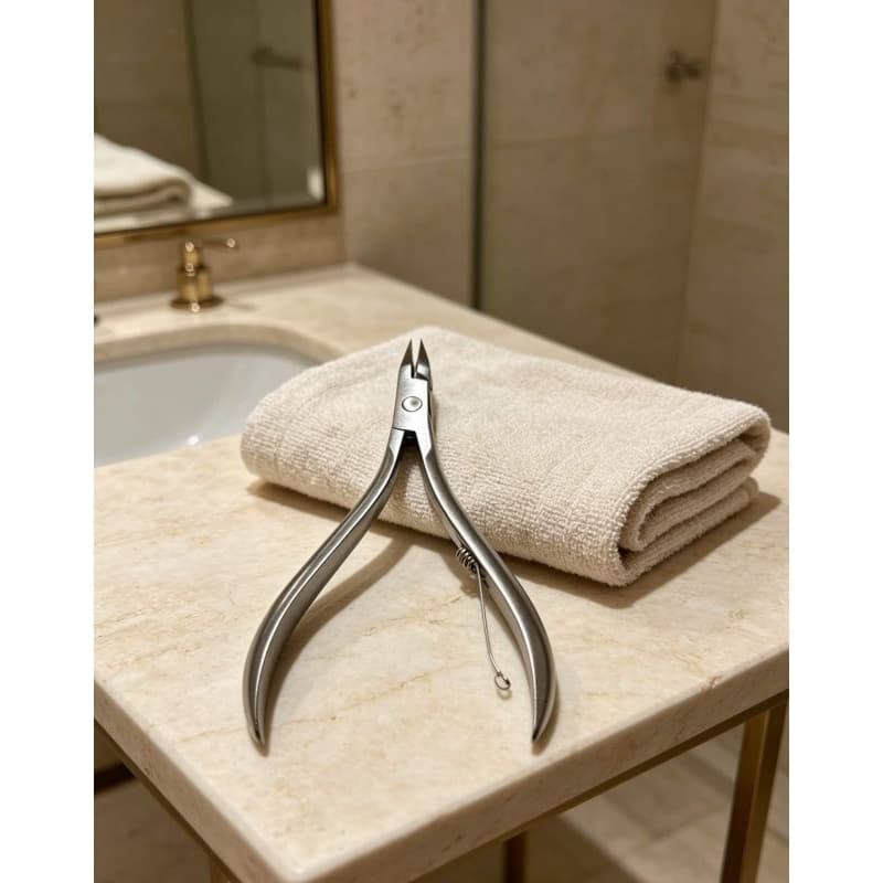 Alicate de Unhas com Lâmina de Aço Inox 10mm para Corte Preciso