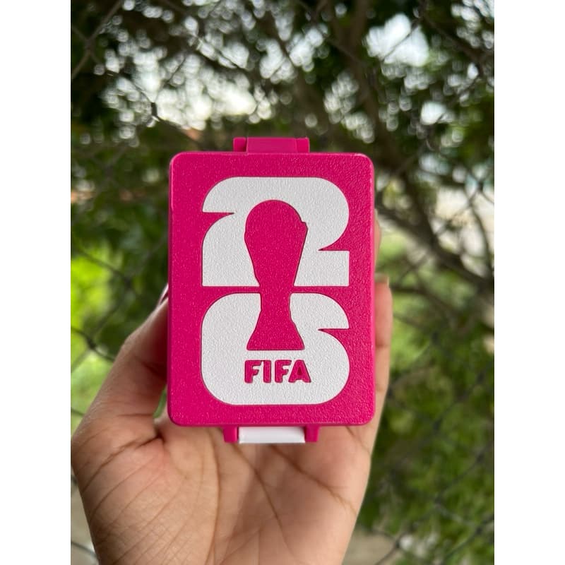 caixinha organizadora de figurinhas copa