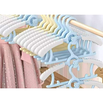 Kit 10 Cabides Para bebês Ajustável Para Roupa Infantil