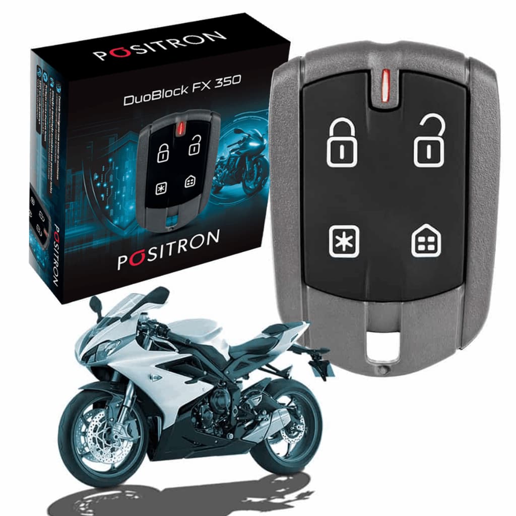 Alarme Moto Positron Duoblock Universal Fx350 G8