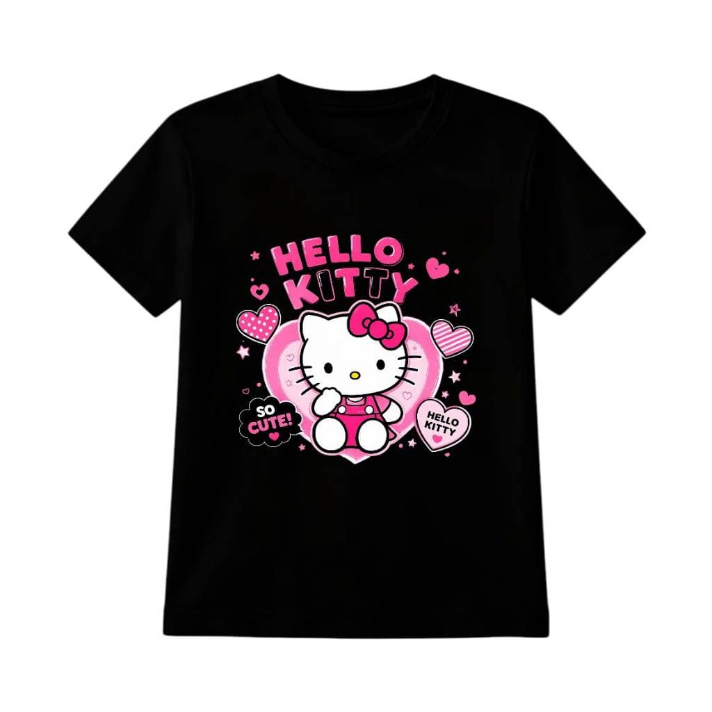 Camiseta infantil feminina moderna