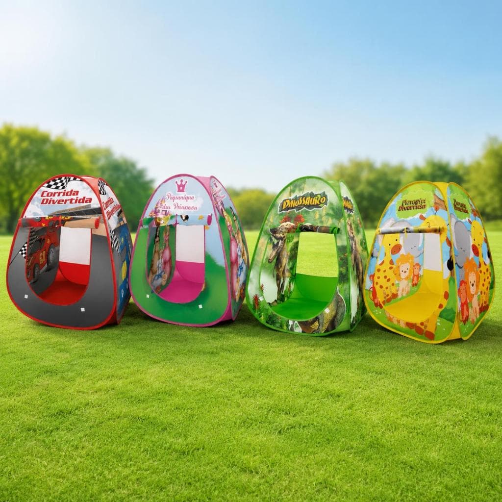 Toca Barraca Infantil Dobrável Cabana Menino Menina Diversos Modelos