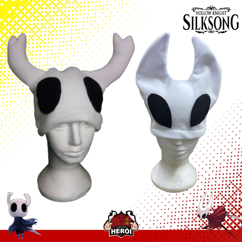 Touca de Pelúcia do Hollow knight - Hornet - Gorro Chapéu  - Personalizada