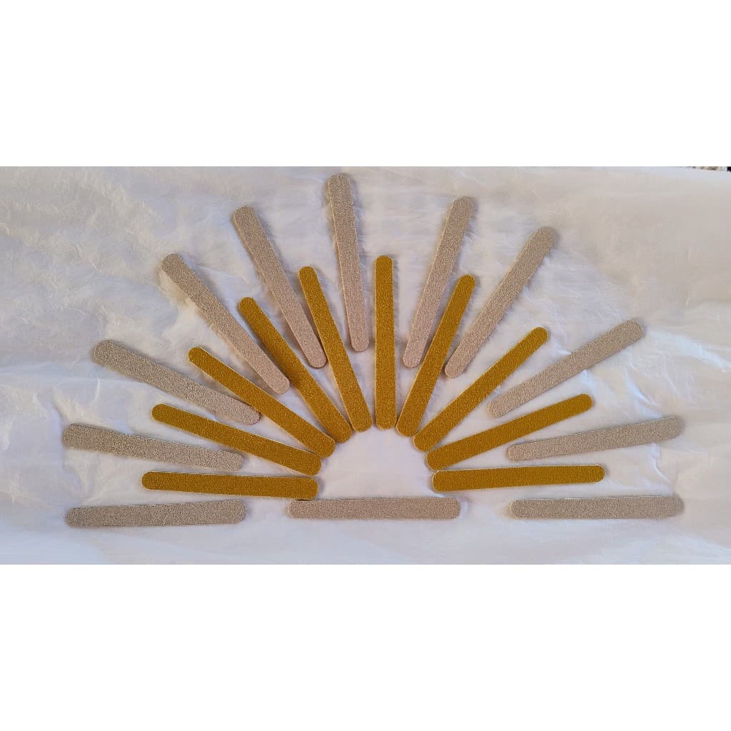 Kit com 10 Mini Lixas de Unha 8cm