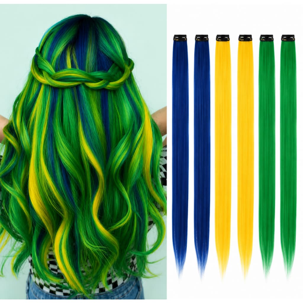 Combo Mechas ticTac - Verde, Amarela e Azul