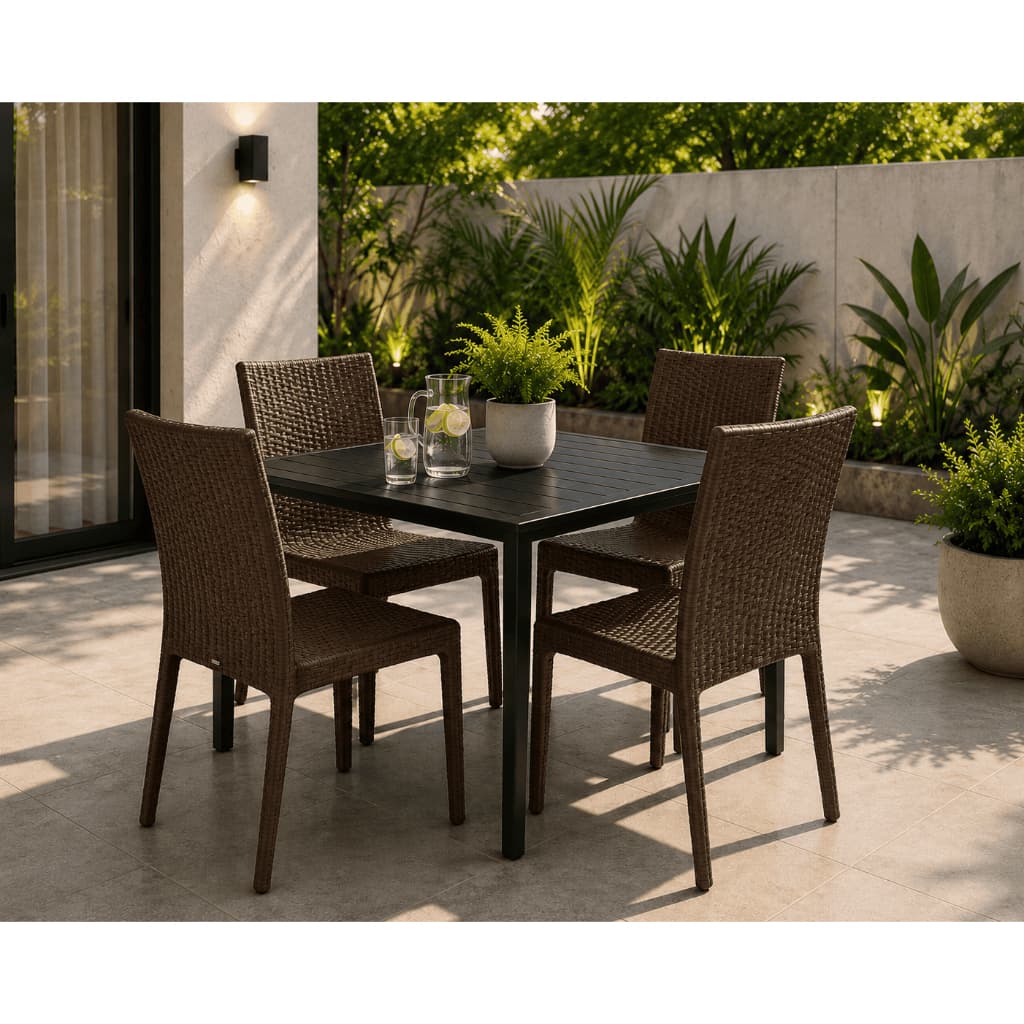 Cadeira Moderna Para Área Gourmet Piscina Jardim Cozinha Sala Jantar Resistente E Confortável