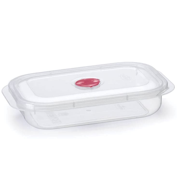 Pote Hermético Raso com Válvula 995ml Marmita Hermético Fitness Nitron