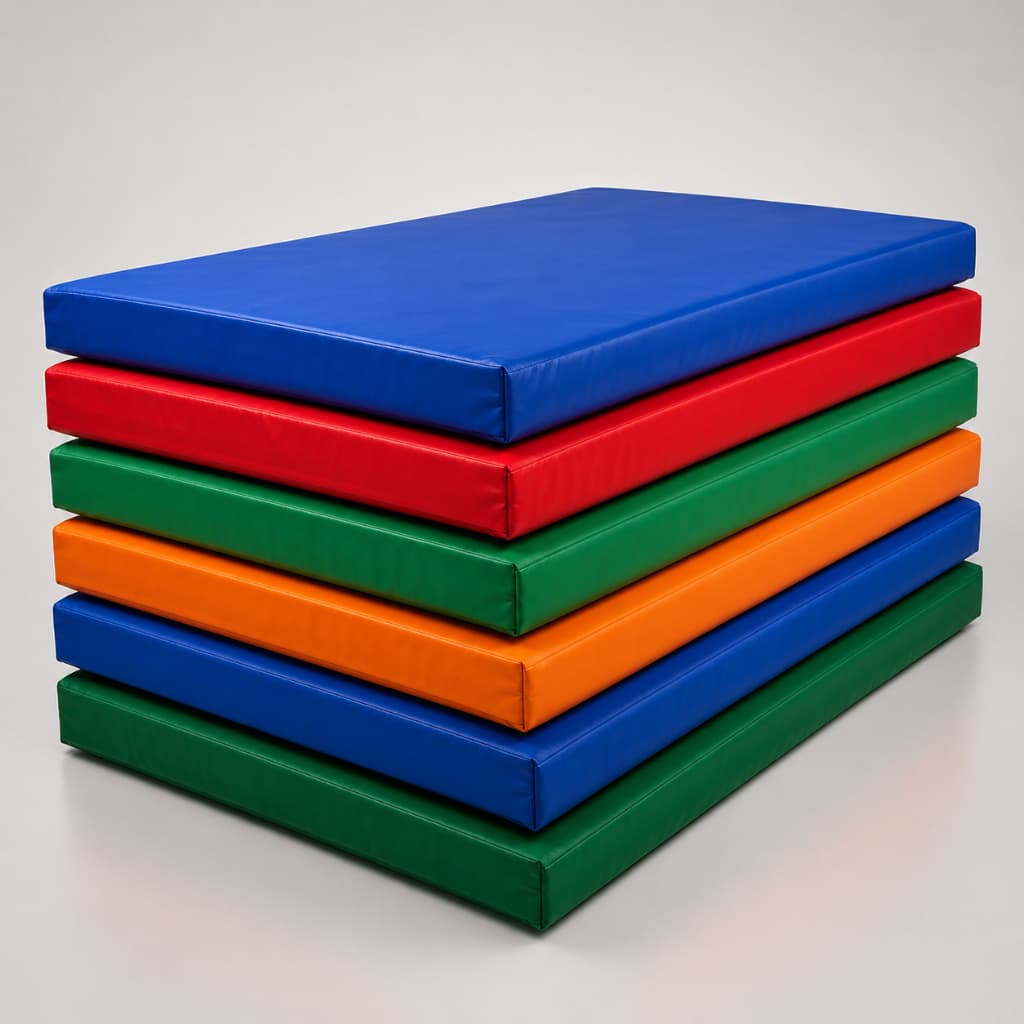 Colchonete Espuma D23 120x60x10 Creche Escola Berçário Academia Pilates Ginástica Multiuso