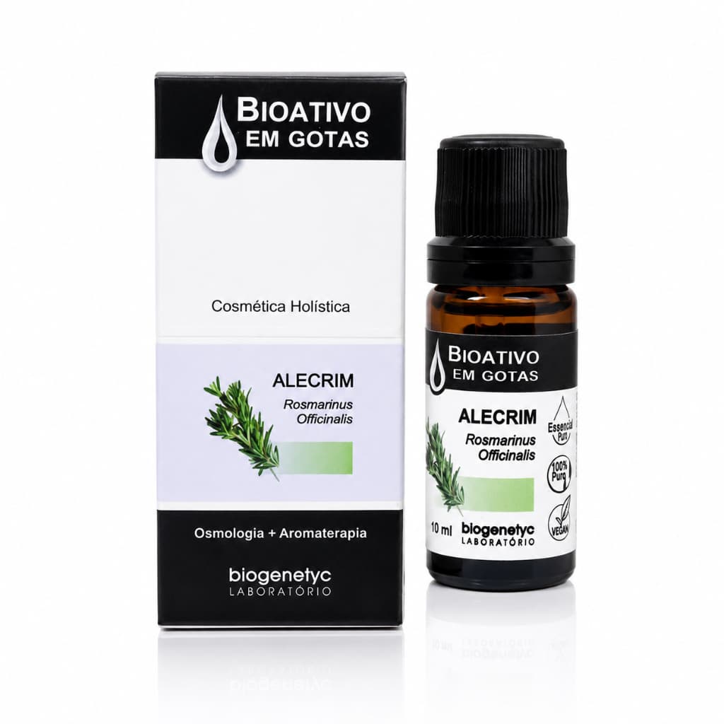 Óleo Essencial Alecrim Via Aroma 10ml Original 100% Puro Aromaterapia Natural