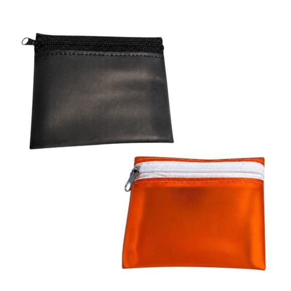 2 PORTA MOEDAS ( PLÁSTICO TRANSLÚCIDO ) / PORTA NÍQUEIS / BOLSINHA MULTIUSO / CARTEIRINHA _ DYH BOLSAS