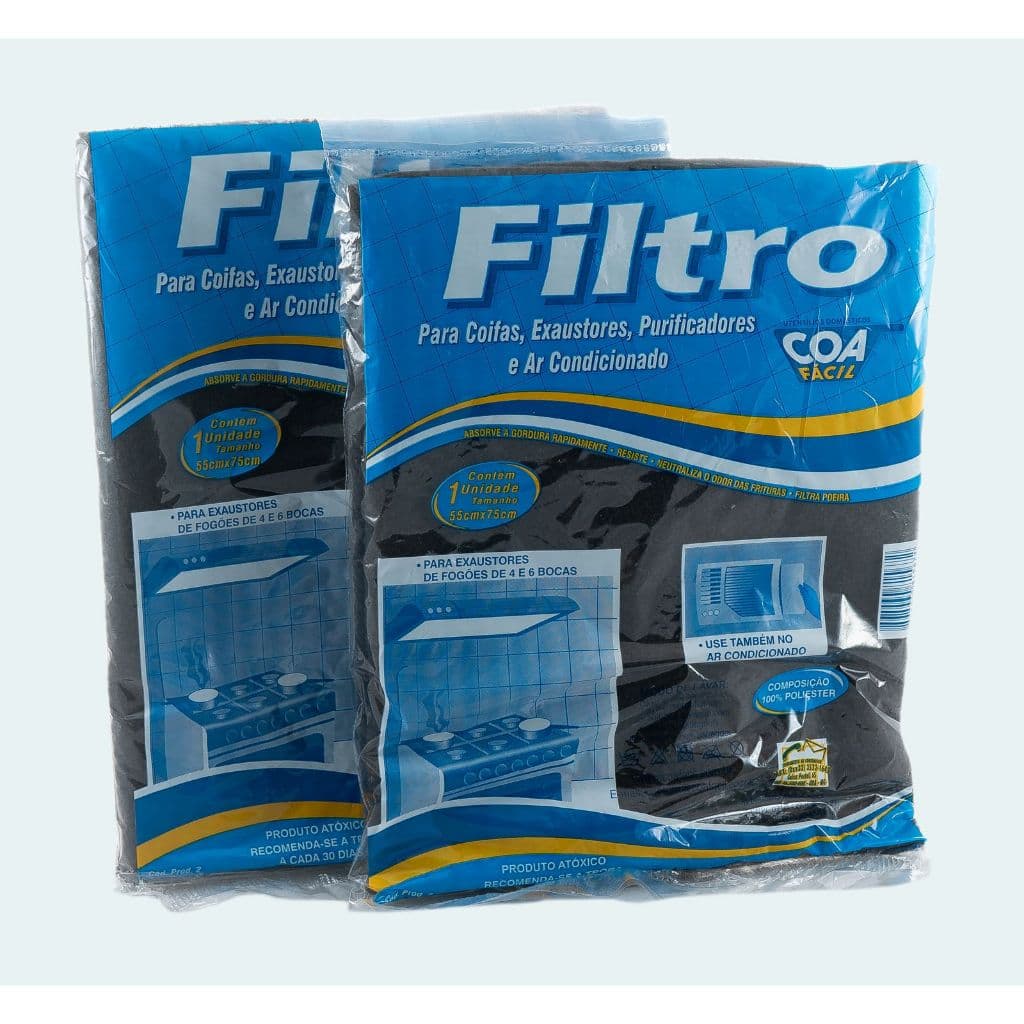 Filtro Exaustor (60x80 cm) Coa Fácil - Eficiência e Praticidade para Sua Cozinha