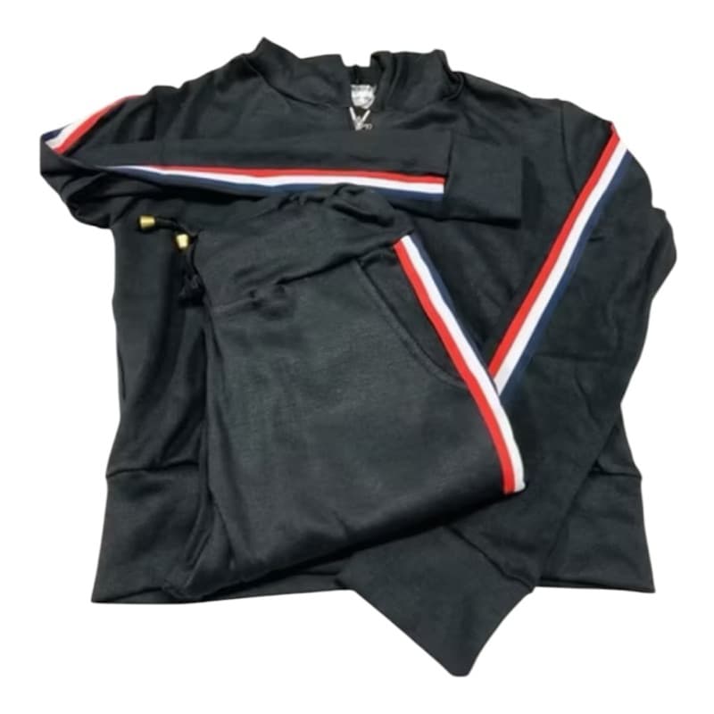 Conjunto Feminino de Blusa e Calça em Ribana