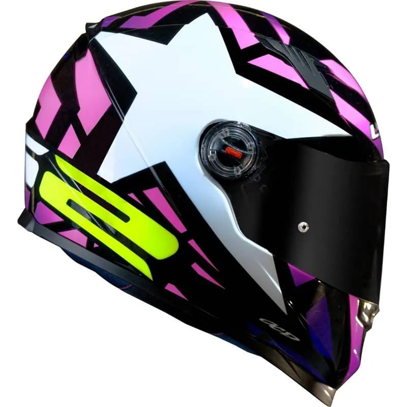Capacete LS2 FF358 Starwar Preto Rosa