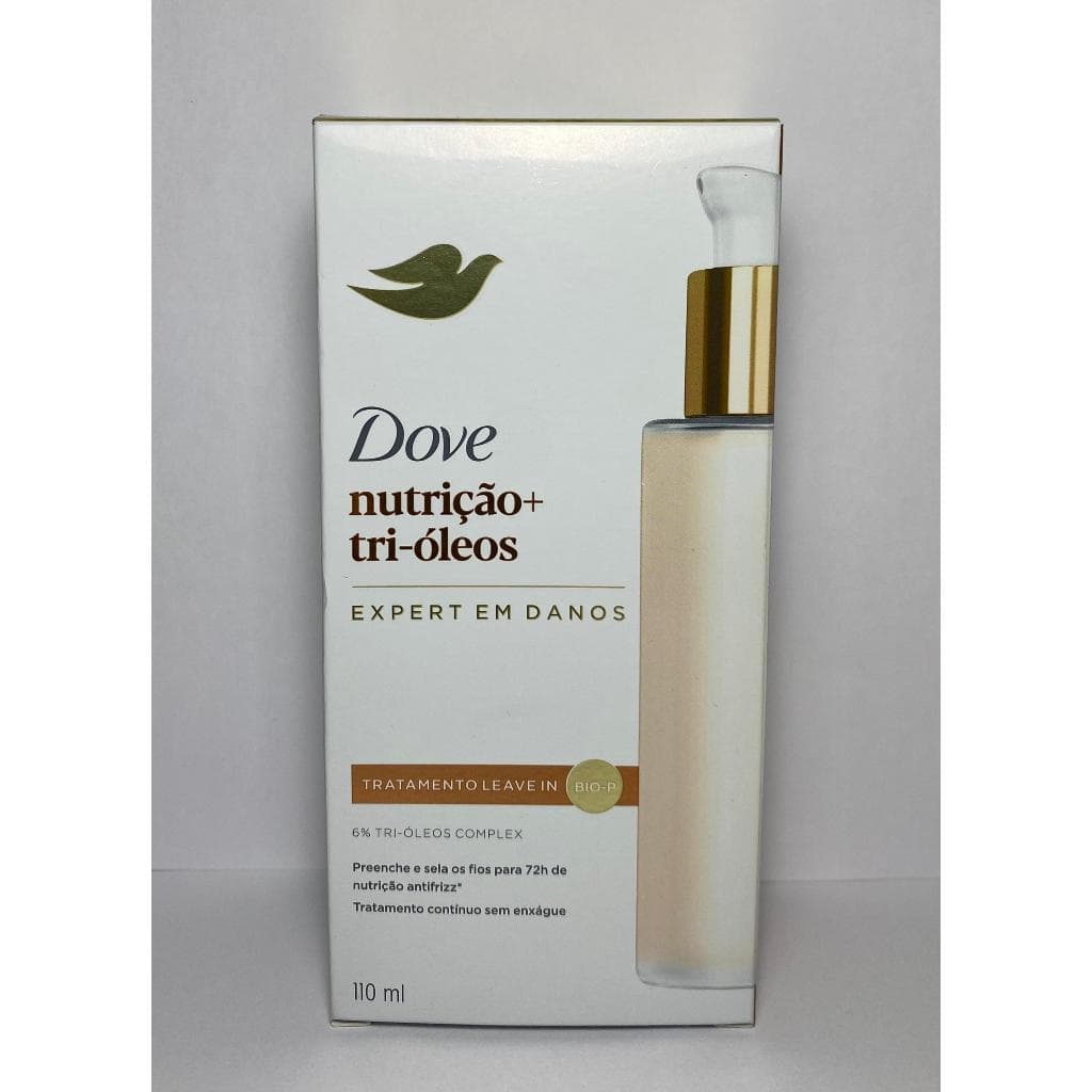 Dove Leave-In Nutrição + Tri-Óleos 110ml Pump