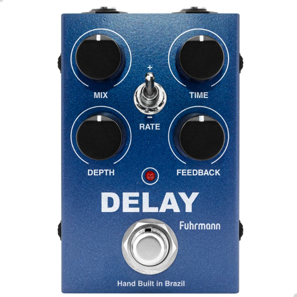 Pedal De Efeito Analógico Mini Modulation Delay Fuhrmann Original