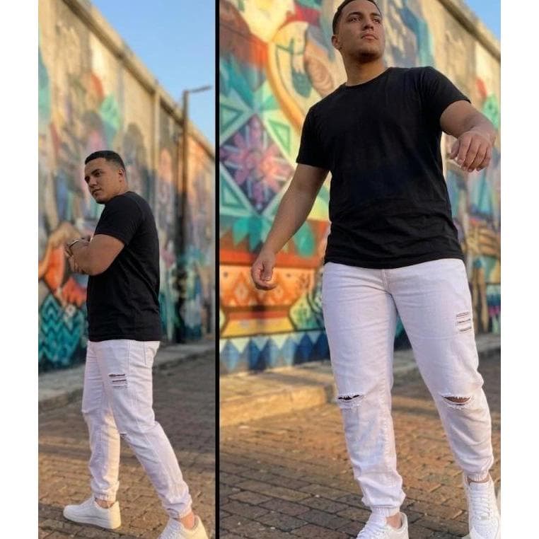 Calças Jogger Masculina em Sarja Premium com Cordão e Bolsos  Conforto e Estilo Streetwear