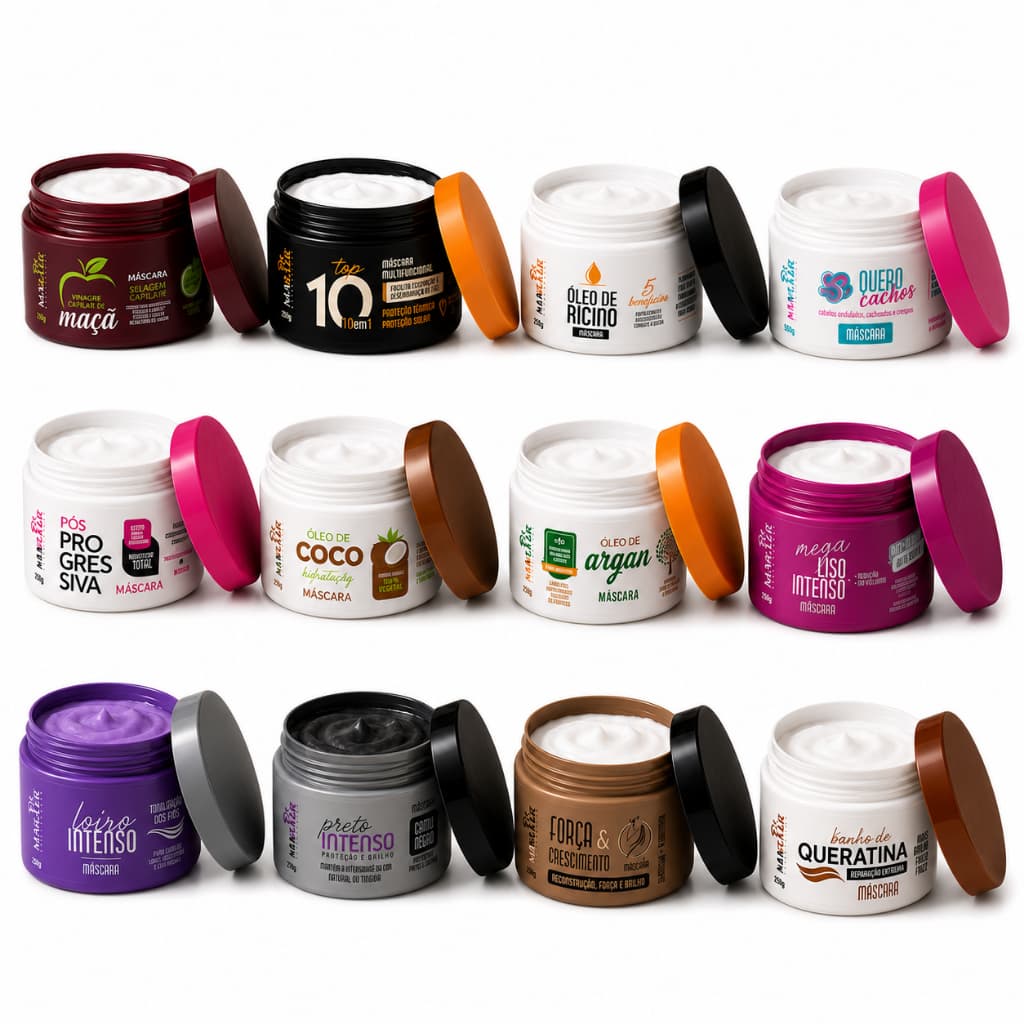Máscara Capilar Mahair Linha Completa Hidratação e Nutrição Promoção!
