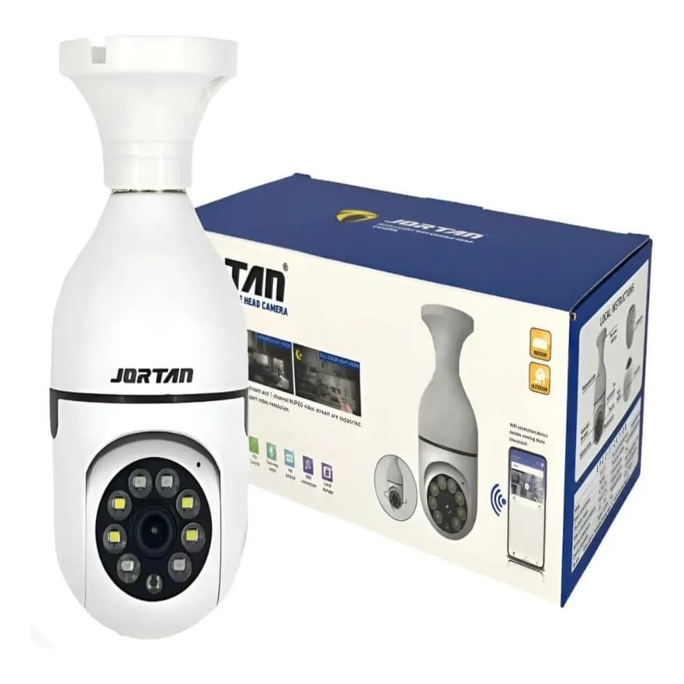 Câmera Lâmpada De Segurança Sensor De Movimento Wi-fi Ca1003