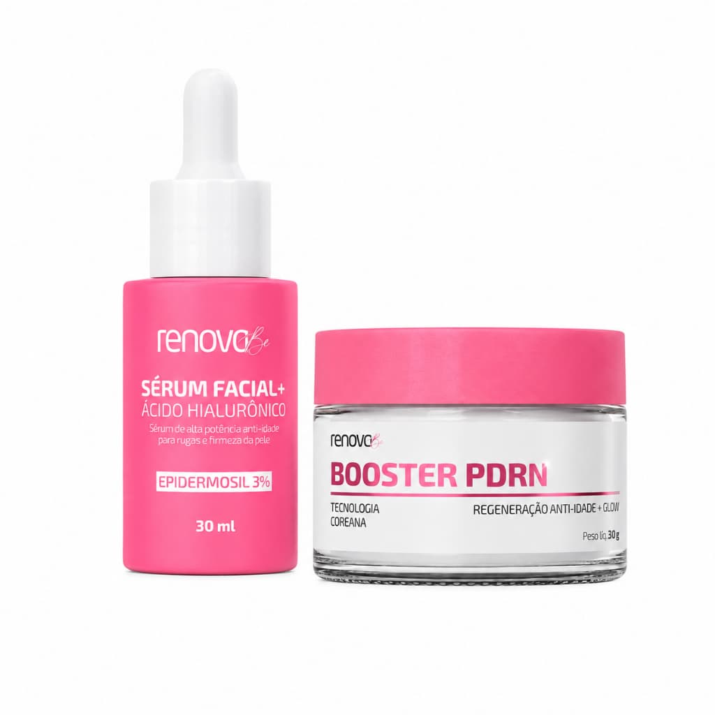 Sérum Ácido Hialurônico + Creme Facial - Renova Be Original
