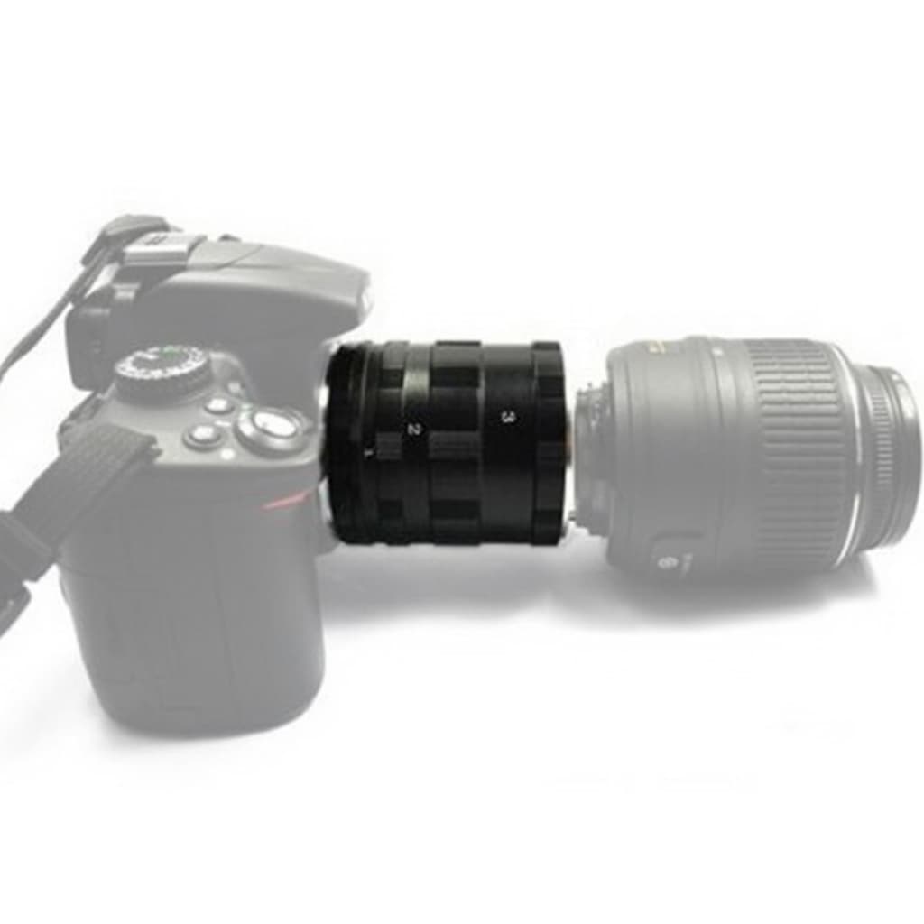 Tubo Extensor p/ Canon - Variável para Fotografia Macro Câmeras