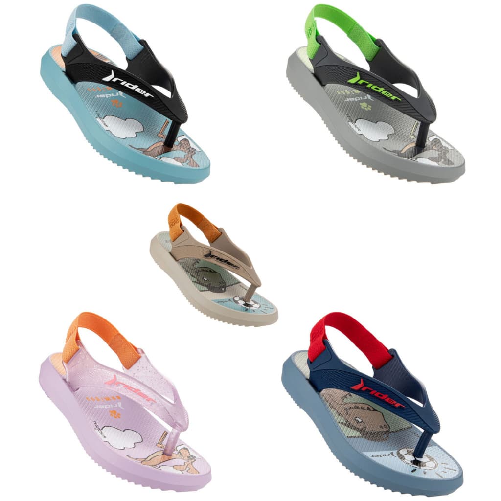 CHINELO SANDALIA RIDER R1 III DEDO BABY CONFORTAVEL MACIO COM ELASTICO