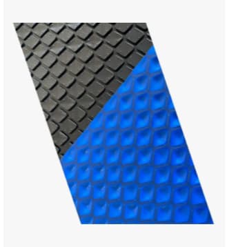 Capa Térmica Piscina 8x4m Retangular 500 Micras Imbrap Black/Blue