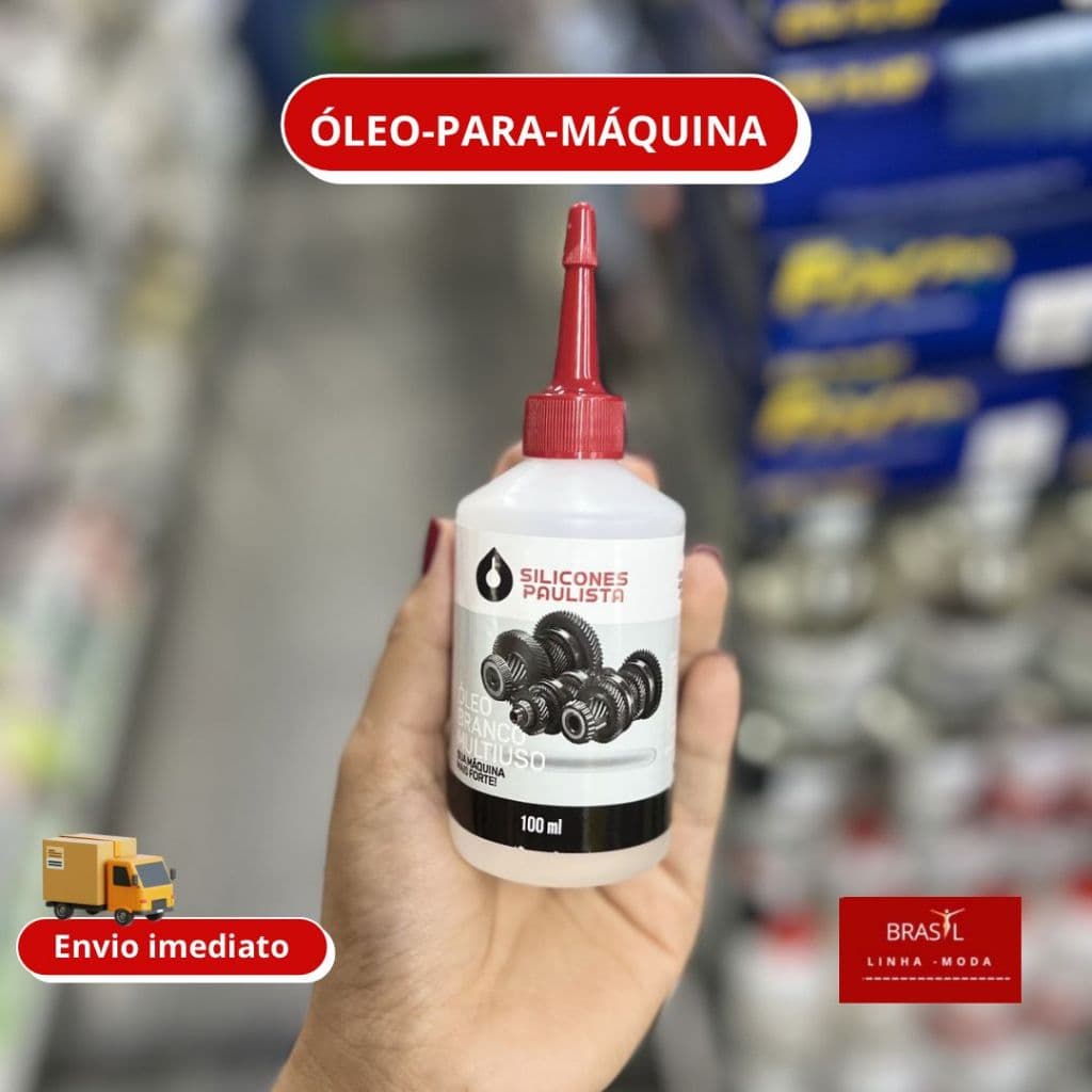 Oléo Para Maquina  Paulista para Aviamentos e Costura 100ml