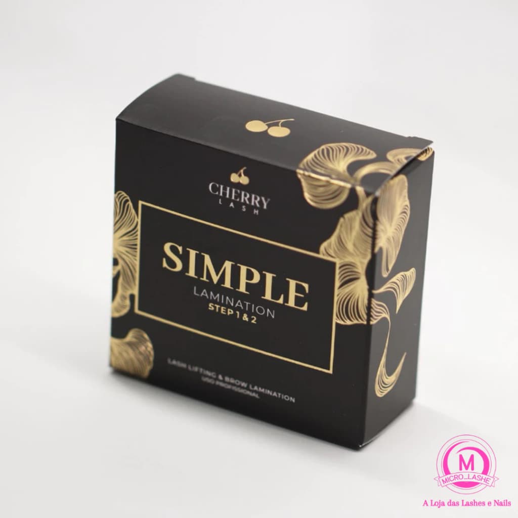 Simple Lamination Cherry Lash | Lash Lifting e Brow Lamination | Extensão de Cílios e Sobrancelha