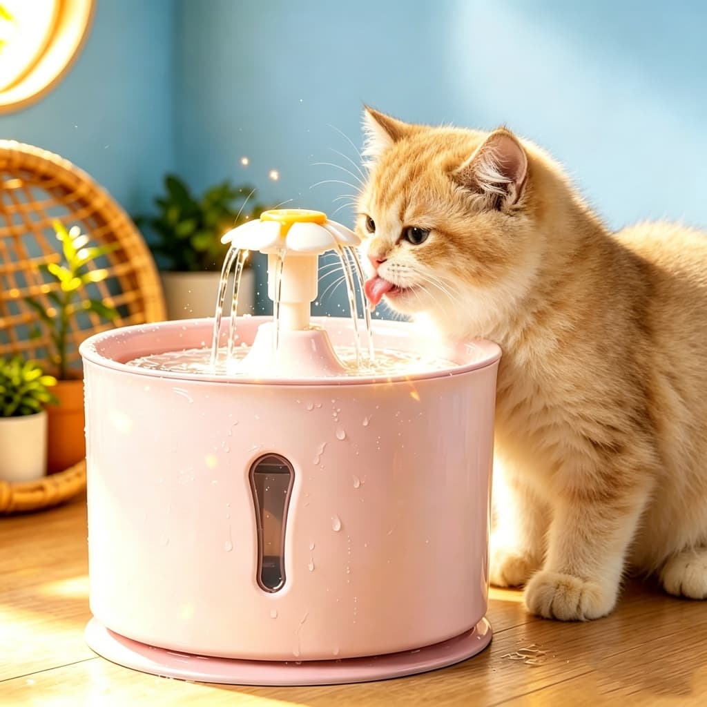 Fonte para Gatos com Filtro 3L Dispensador de água para Cães Bebedouro Gato Automático Super Silencioso