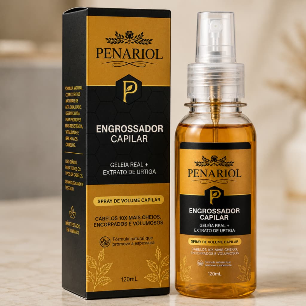 Spray Engrossador - Tônico Antiqueda 120ml Penariol