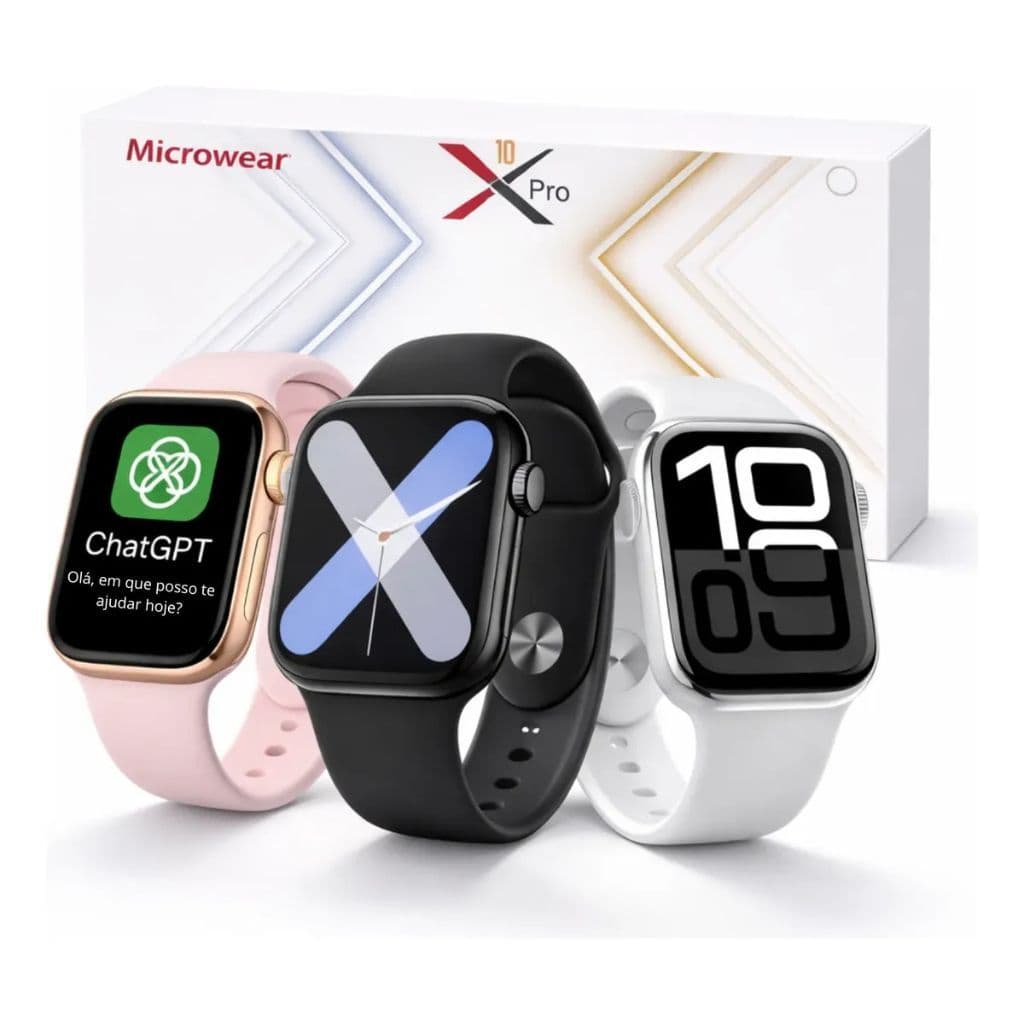 Relogio Inteligente Smartwatch Microwear X10 Pro Original