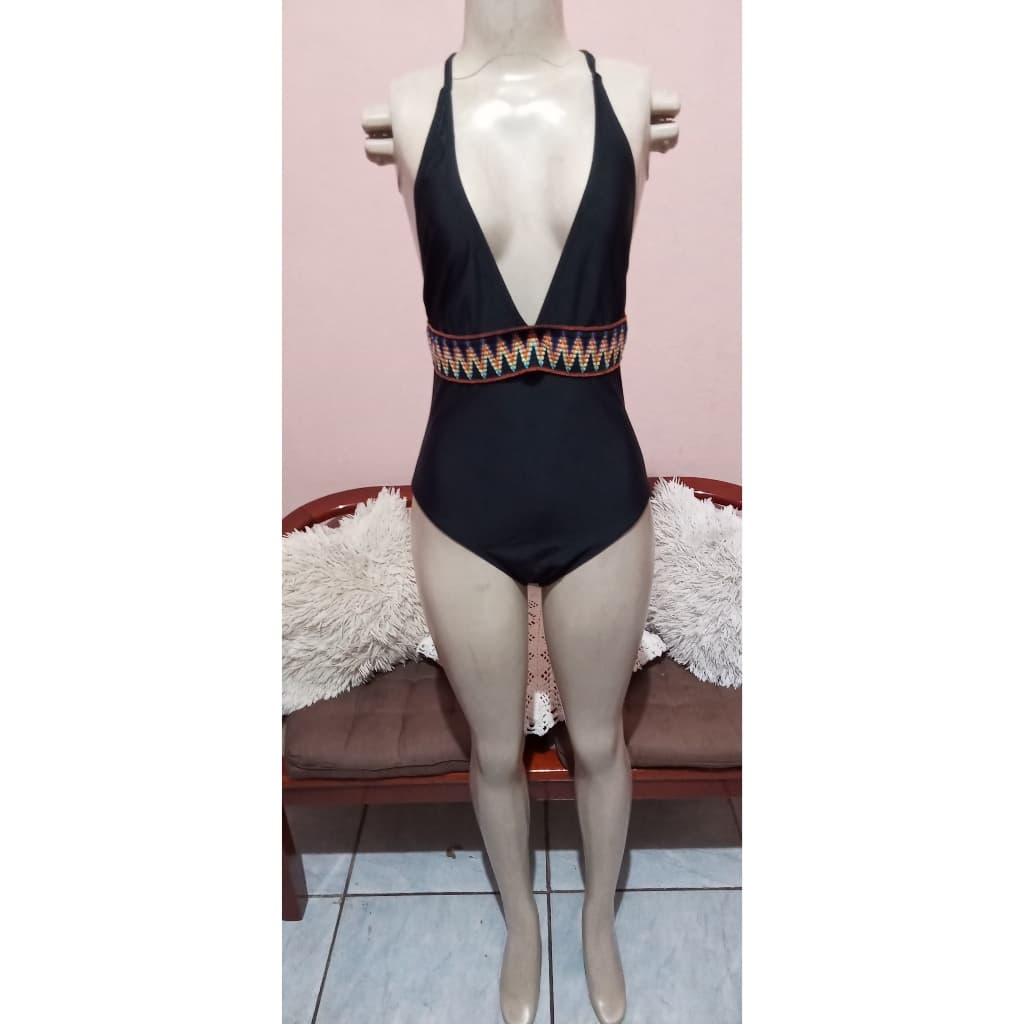 Body/Maiô Com Detalhe  Versátil Casual Praia Piscina - Moda Praia Cores Lisas tamanhos diversos