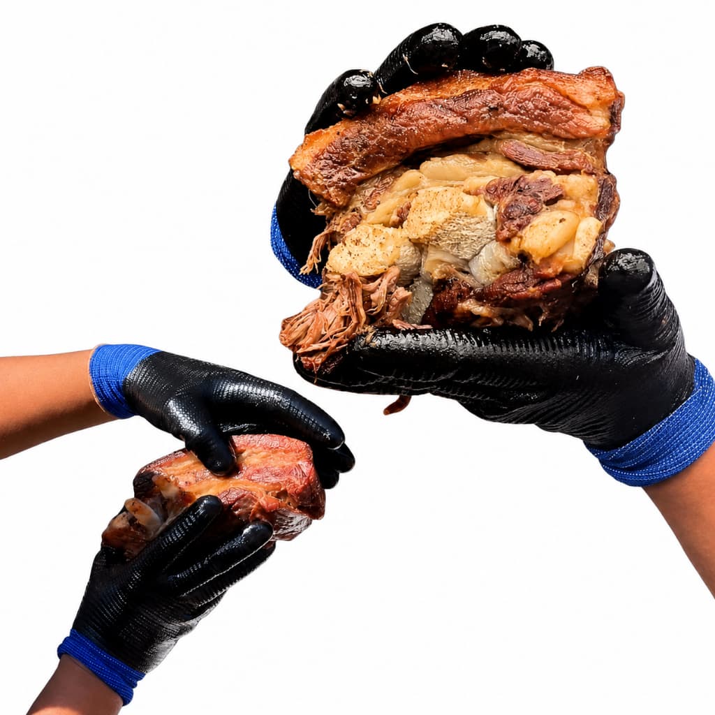 Luva Térmica Resistente ao Calor para Churrasco Cozinha e Forno