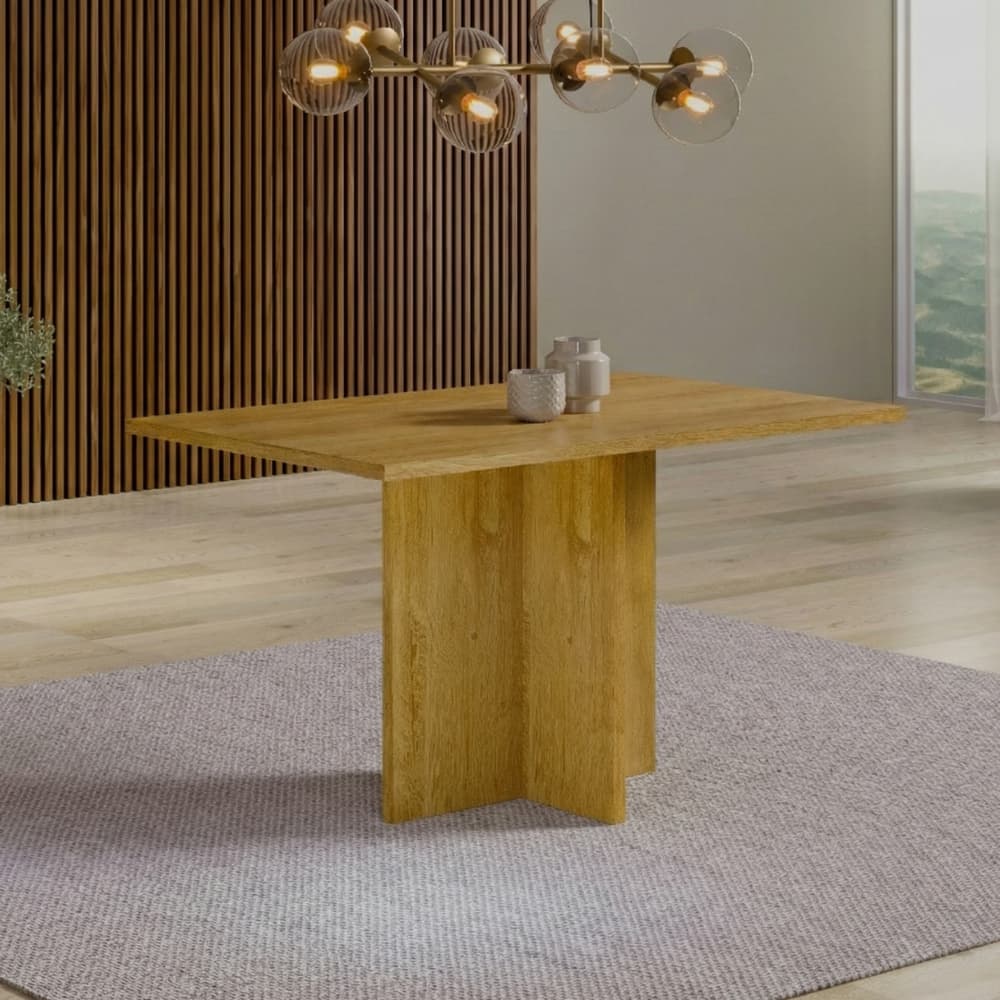 Conjunto mesa + base para sala de jantar